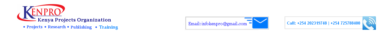 Kenya Projects Organization [KENPRO]