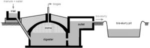 Fixed Dome Digester Image